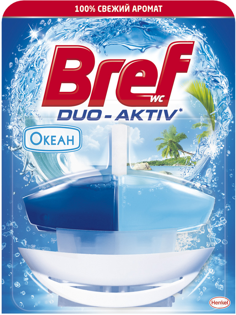 Чистящее средство для унитаза Bref Duo Aktiv 