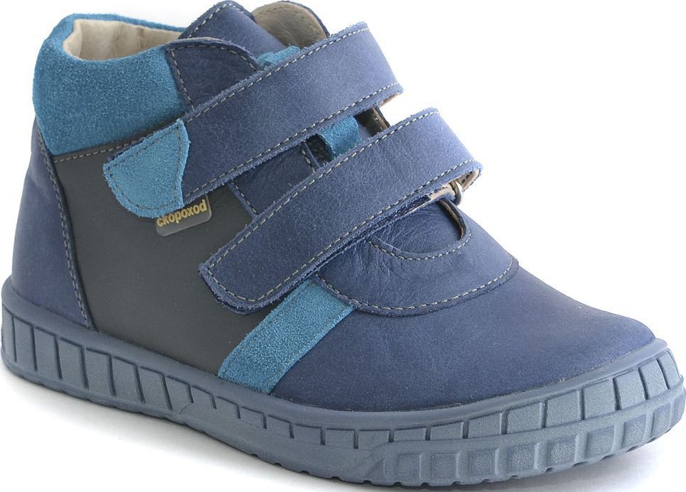 Ботинки для мальчика Скороход, цвет: синий. 17-449-10. Размер 25. Длина стельки 15,5 см