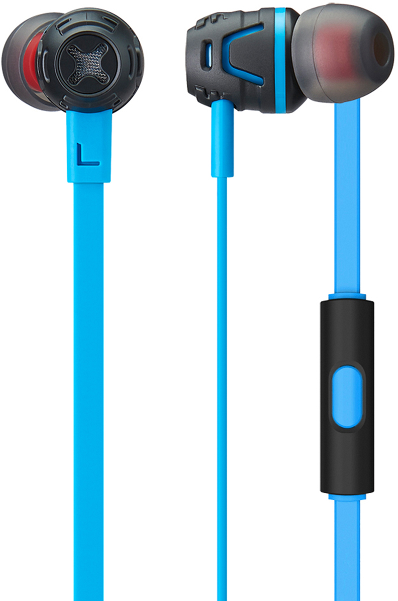Phiaton C450S mic, Neon Blue наушники