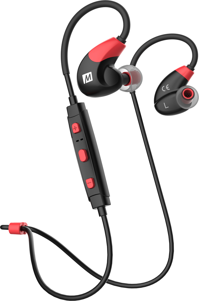 MEE audio X7, Red Black беспроводные наушники