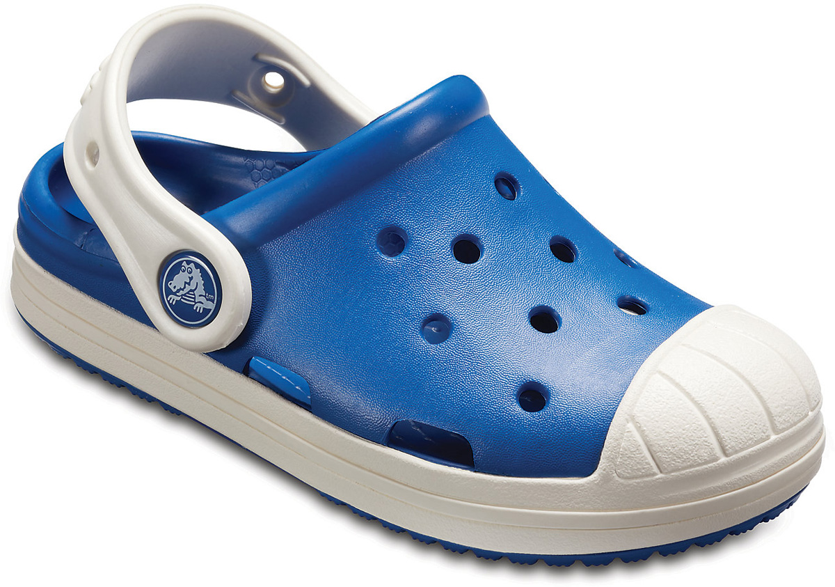 Сабо для мальчика Crocs Bump It Clog K, цвет: синий. 202282-4HO. Размер C10 (27/28)