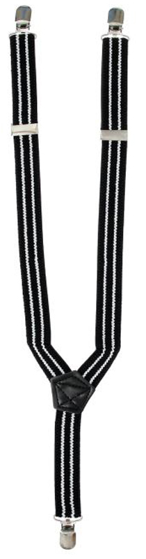 Подтяжки для девочки Mitya Veselkov Лямочки, цвет: черный, белый. 754319. Размер универсальный