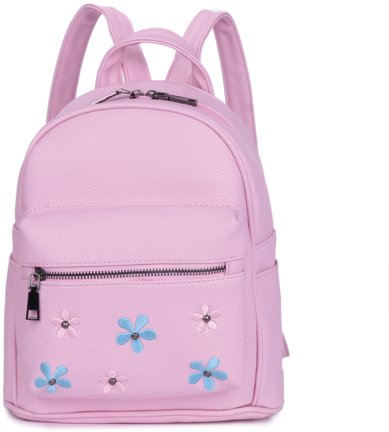 Рюкзак женский OrsOro, цвет: розовый, 23 x 28 x 11 см. DS-872/3