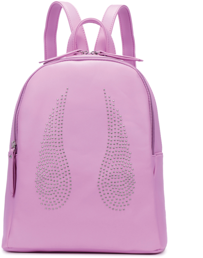 Рюкзак женский OrsOro, цвет: розовый, 28 x 32 x 13 см. DS-841/3