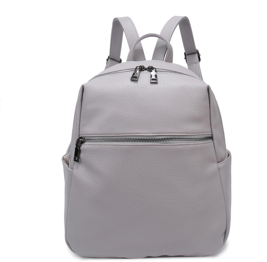 Рюкзак женский OrsOro, цвет: серый, 30 x 32 x 16 см. DS-859/3