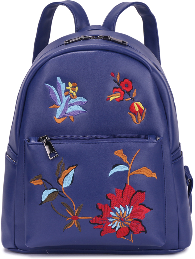 Рюкзак женский OrsOro, цвет: синий, 23 x 30 x 11 см. DS-866/2