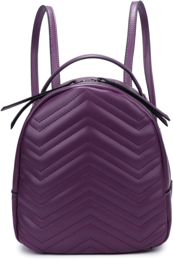 Рюкзак женский OrsOro, цвет: фиолетовый, 23 x 25 x 11 см. DS-878/2