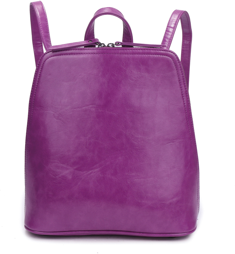 Рюкзак женский OrsOro, цвет: фиолетовый, 27 x 29 x 12 см. DS-848/5