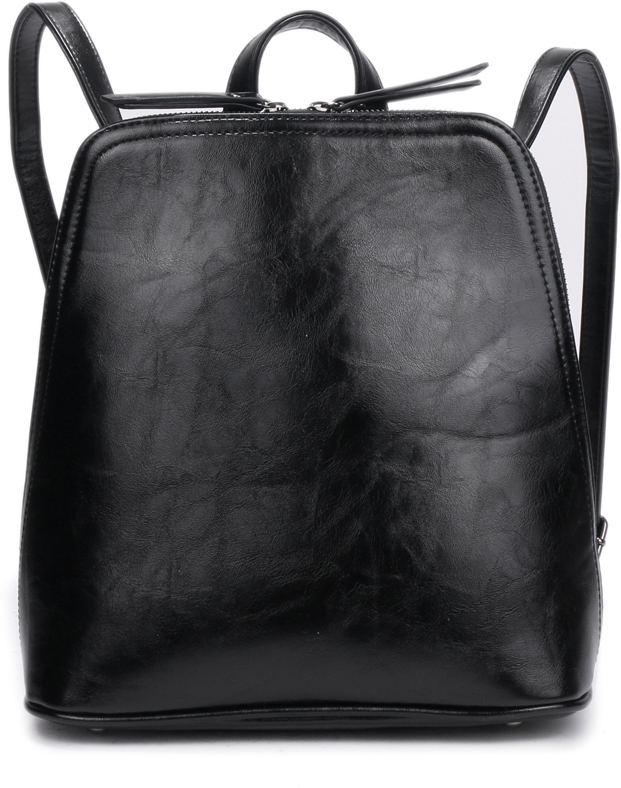 Рюкзак женский OrsOro, цвет: черный, 27 x 29 x 12 см. DS-848/1