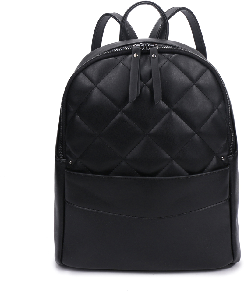 Рюкзак женский OrsOro, цвет: черный, 27 x 32 x 13 см. DS-846/1