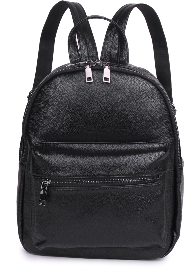 Рюкзак женский OrsOro, цвет: черный, 29 x 25 x 16 см. DS-858/1