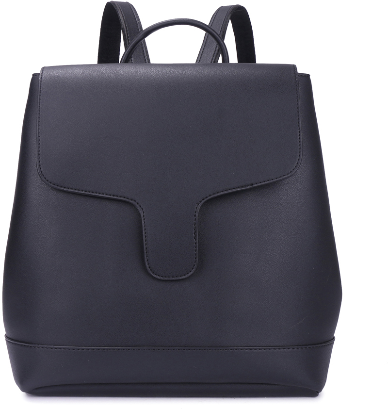 Рюкзак женский OrsOro, цвет: черный, 30 x 32 x 12 см. DS-882/1