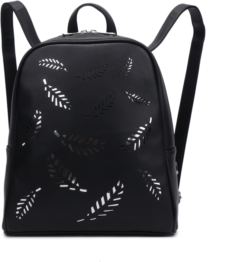 Рюкзак женский OrsOro, цвет: черный, 32 x 28,5 x 13 см. DS-843/1