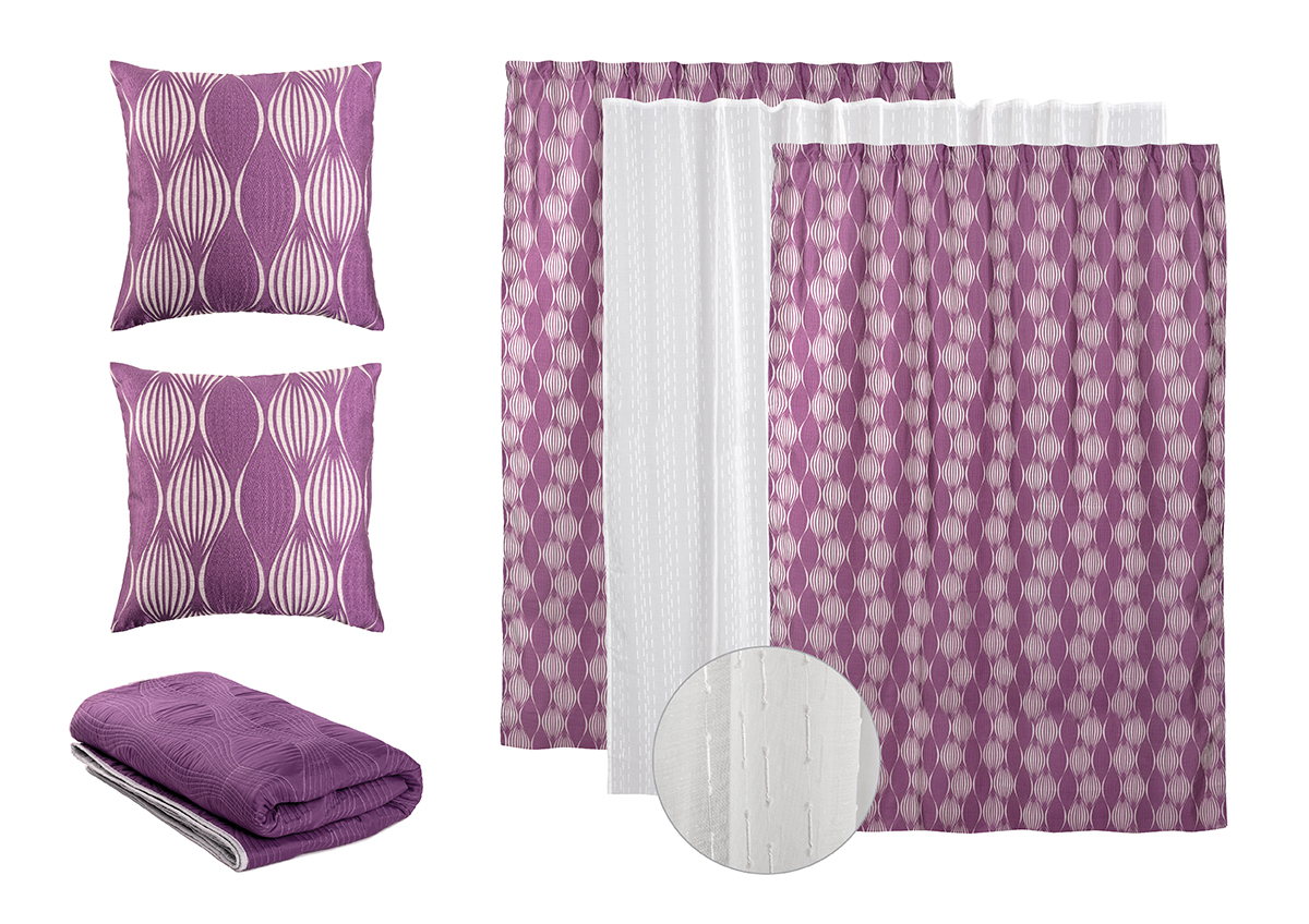 Комплект текстиля Energy violet