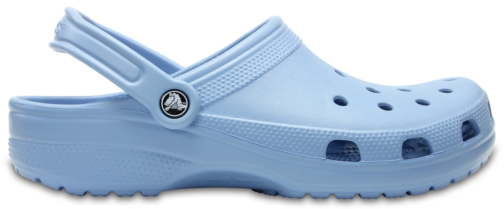 Сабо Crocs Classic, цвет: голубой. 10001-44O. Размер 6/8 (38/39)