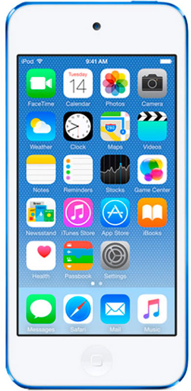Apple iPod Touch 128GB, Blue mp3-плеер