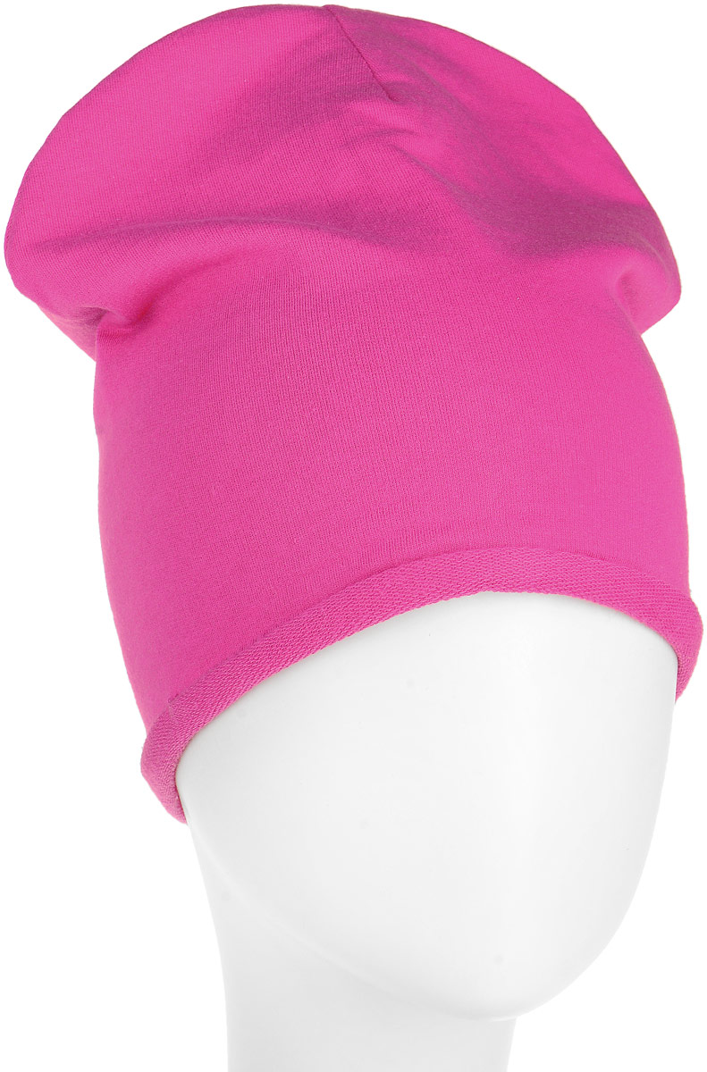 Шапка для мальчика United Colors of Benetton, цвет: розовый, белый. 6GIJB4218_904. Размер 56/58