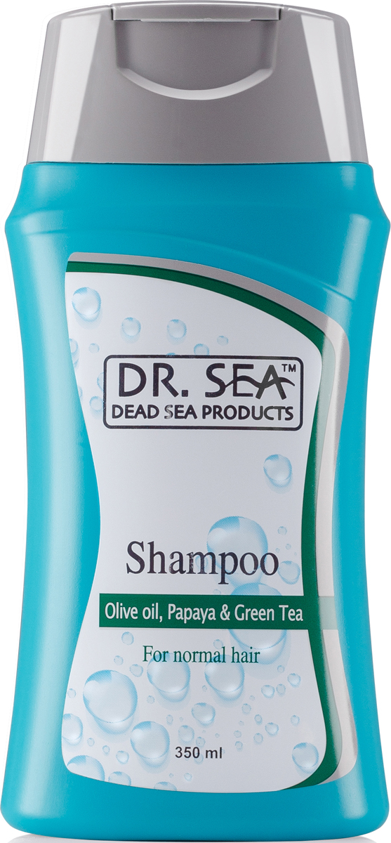 Dr.Sea Шампунь с оливковым маслом, папайей и экстрактом зеленого чая, 350 мл