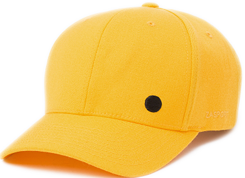 Бейсболка ZASPORT, цвет: желтый. ZUA217-001/002-YLW. Размер 7 1/8