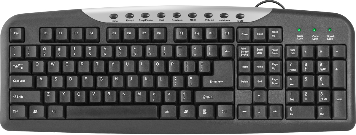Defender HM-830 RU, Black клавиатура проводная