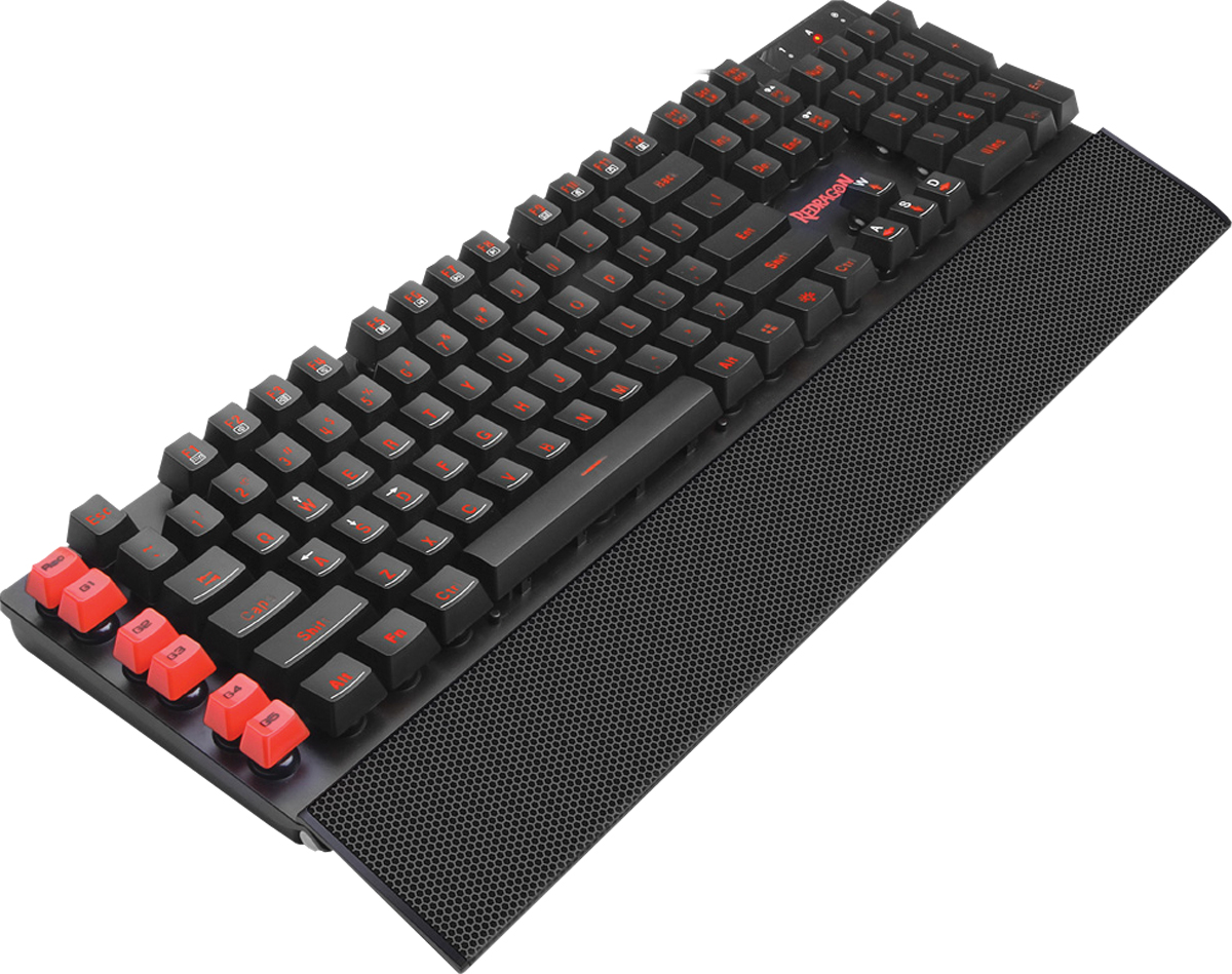 Redragon Yaksa RU, Black Red игровая клавиатура