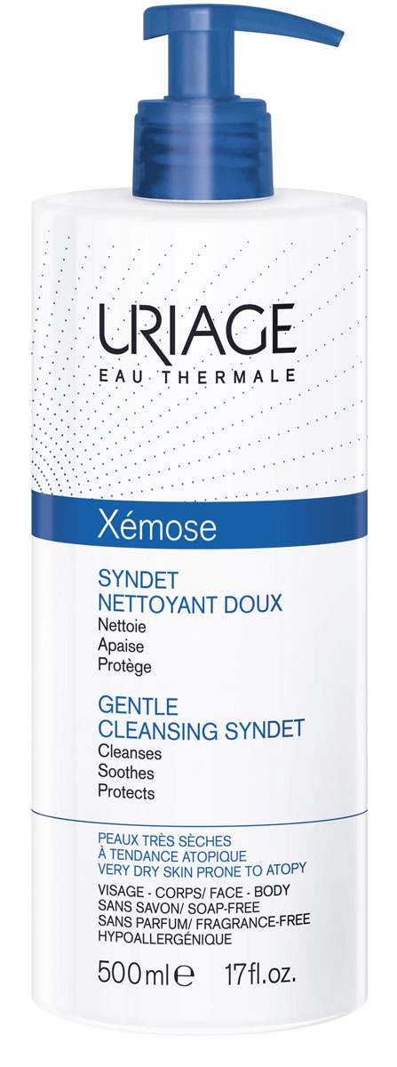 Uriage Мягкий очищающий пенящийся гель Синдет Xemose, 500 мл uriage