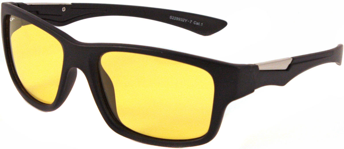 Очки солнцезащитные Cafa France, цвет: черный. S228932Y