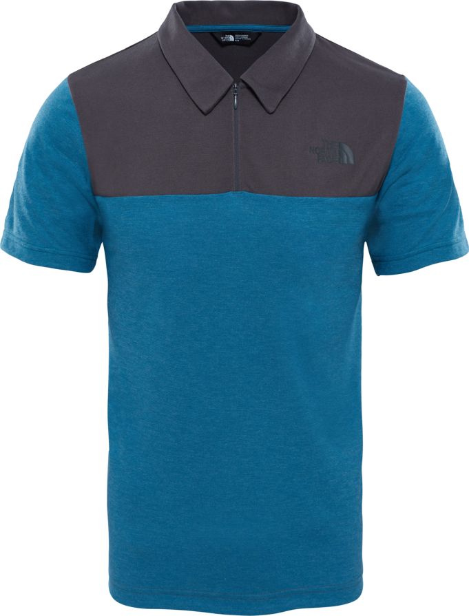 Поло мужское The North Face M S/S Technical Polo, цвет: синий, серый. T0CED32WK. Размер XL (54)