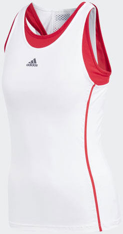 Майка женская Adidas Bcade Tank, цвет: белый. CE0370. Размер XXS (38)