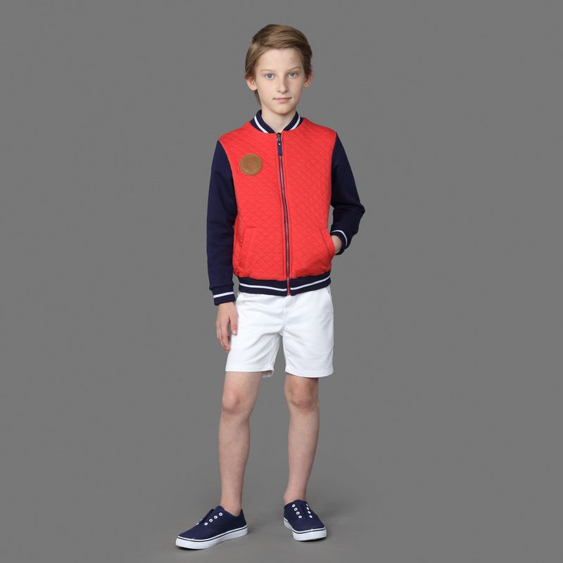 Куртка для мальчика Ёмаё, цвет: красный. 39-154. Размер 92