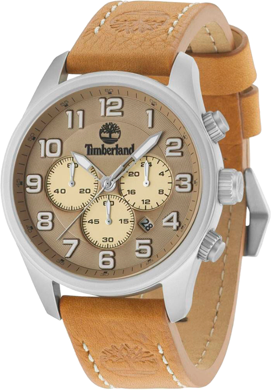 Часы наручные мужские Timberland, цвет: коричневый. TBL.15014JS/20A