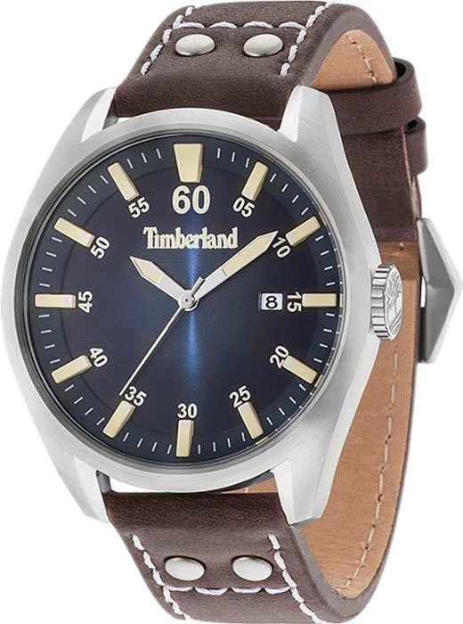 Часы наручные мужские Timberland, цвет: темно-коричневый. TBL.15025JS/03