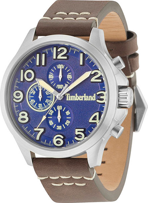 Часы наручные мужские Timberland, цвет: коричневый. TBL.15026JS/03