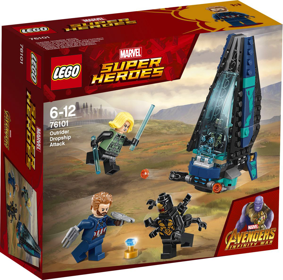 LEGO Super Heroes Конструктор Атака всадников 76101