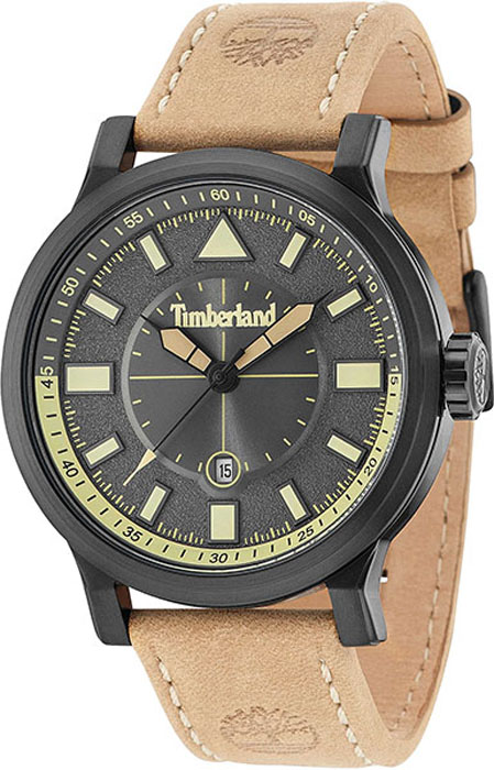 Часы наручные мужские Timberland, цвет: коричневый. TBL.15248JSB/61