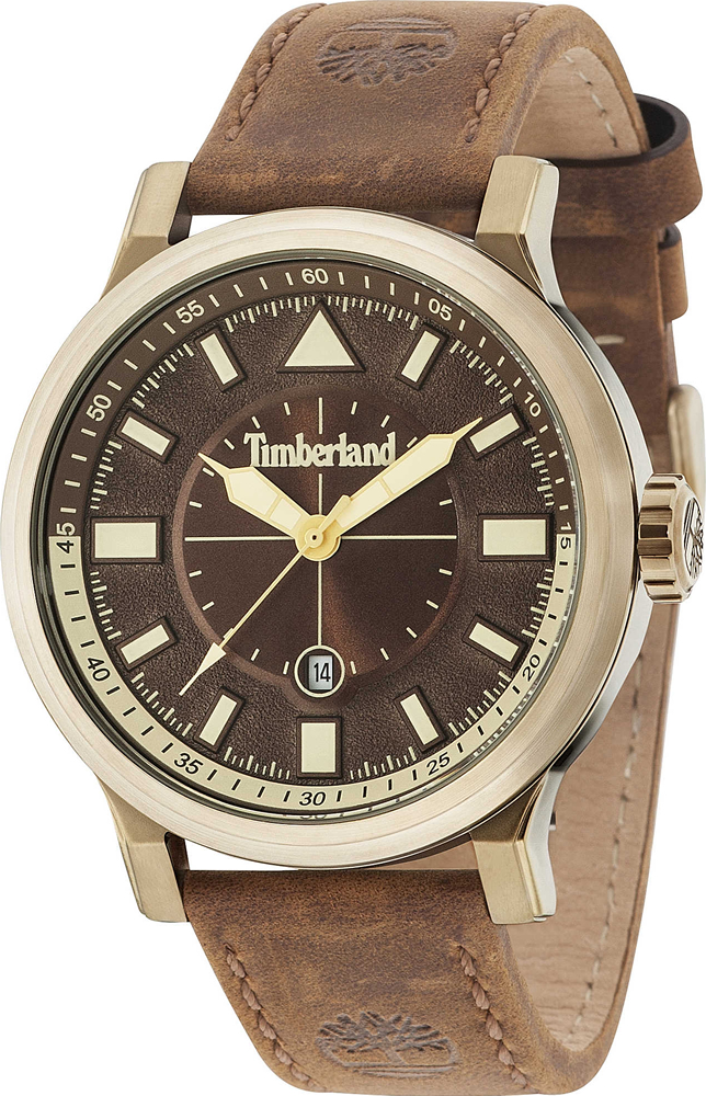 Часы наручные мужские Timberland, цвет: коричневый. TBL.15248JSK/12