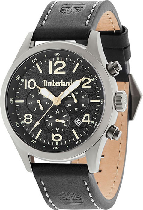 Часы наручные мужские Timberland, цвет: черный. TBL.15249JSU/02