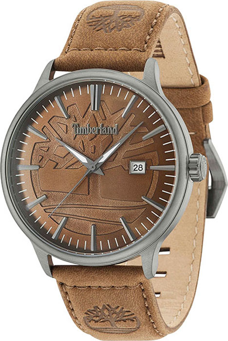 Часы наручные мужские Timberland, цвет: коричневый. TBL.15260JSU/12