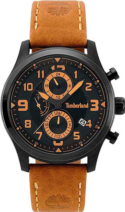Часы наручные мужские Timberland, цвет: коричневый. TBL.15357JSB/02