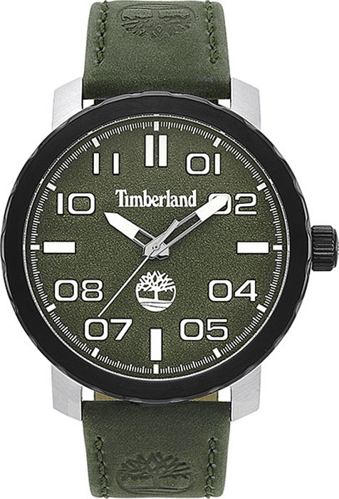 Часы наручные мужские Timberland, цвет: хаки. TBL.15377JSTB/19
