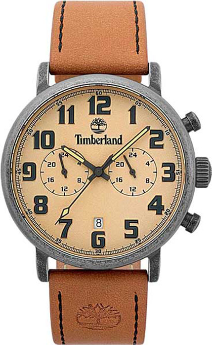 Часы наручные мужские Timberland, цвет: коричневый. TBL.15405JSQS/07