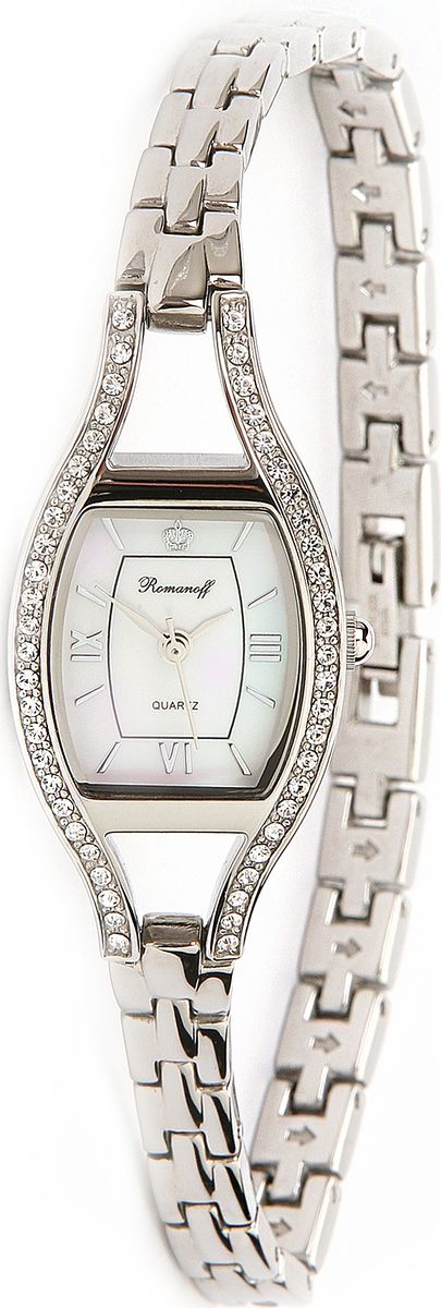 Часы наручные женские Romanoff, цвет: серебристый. 3892G1