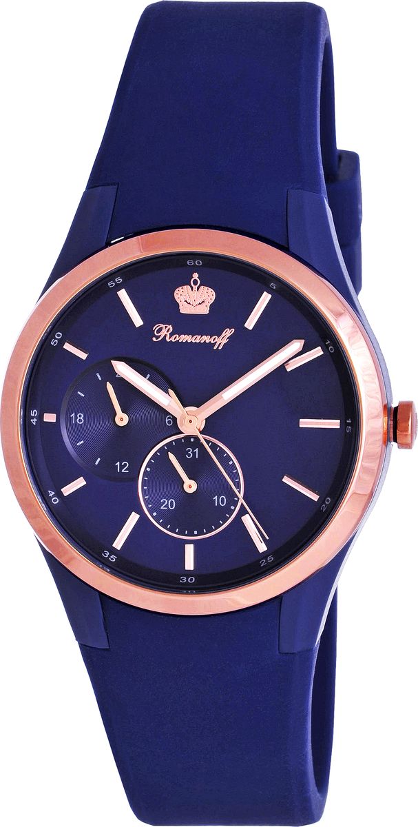 Часы наручные женские Romanoff, цвет: синий. 3902B2BU