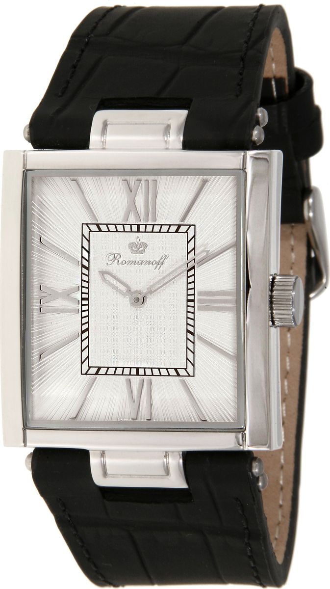 Часы наручные мужские Romanoff, цвет: черный. 10347/1G1BL