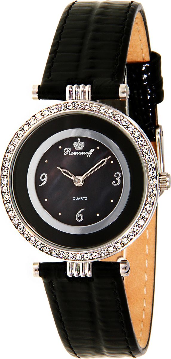 Часы наручные женские Romanoff, цвет: черный. 40532G3BLL