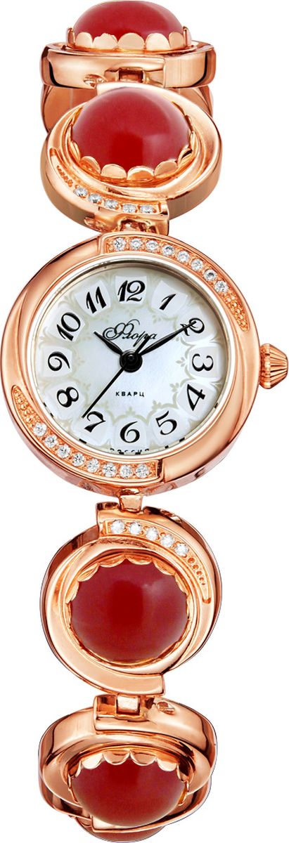 Часы наручные женские Mikhail Moskvin, цвет: золотистый. 1138B8B1 Гранат