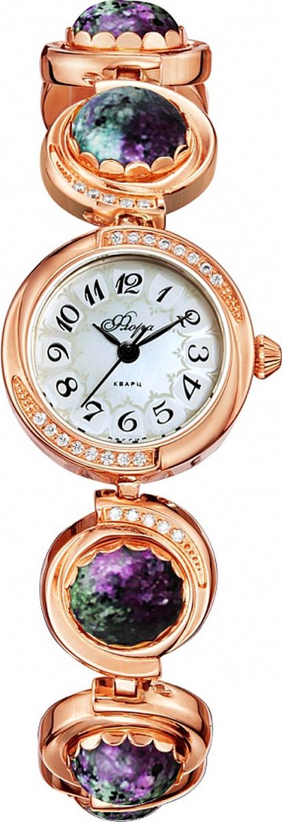 Часы наручные женские Mikhail Moskvin, цвет: золотистый. 1138B8B1 Цоизит
