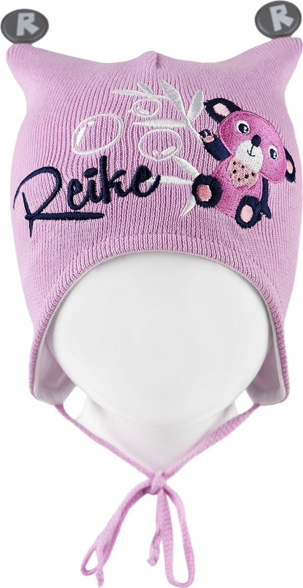 Шапка для девочки Reike, цвет: розовый. RKNSS18_KL-YN-2 pink. Размер 46