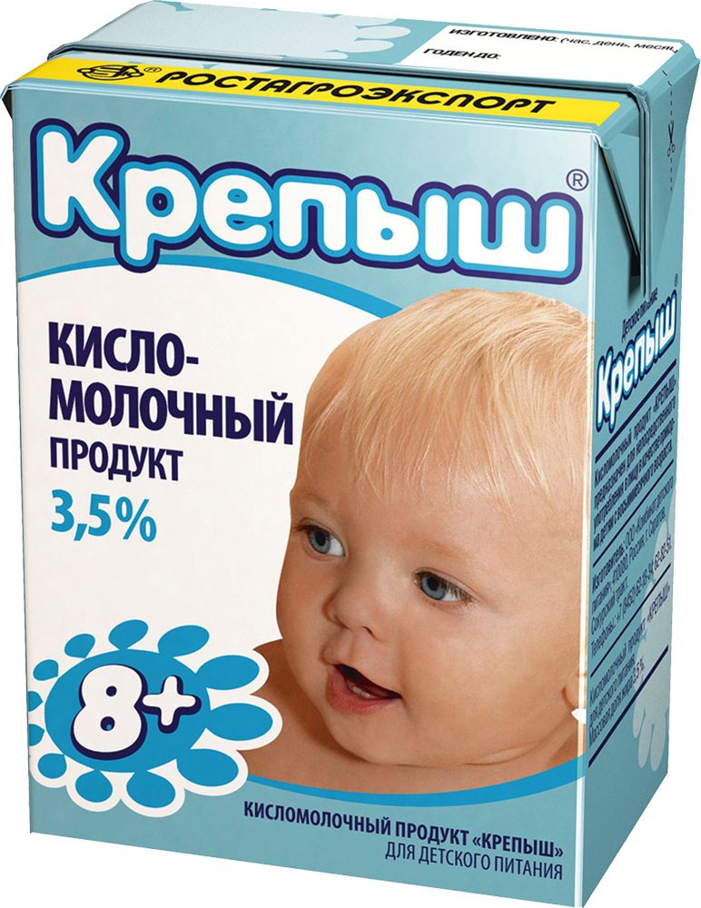 Крепыш Кисломолочная смесь 3,5%, 200 г