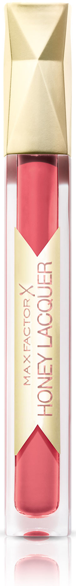 Max Factor Блеск для губ Honey Lacquer Gloss, тон №20 Indulgent Coral, 3,8 мл